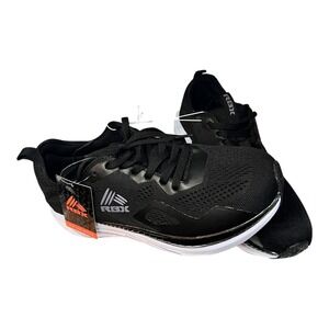 RBX Ganic-M Mens Black White Mesh Athletic Running Sneakers EF14550 Size 9.5 NEW